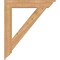 Ekena Millwork Traditional Traditional Smooth Bracket, Western Red Cedar, 5 1/2"W x 38"D x 44"H BKT06X38X44TRA01SWR - alternate 2